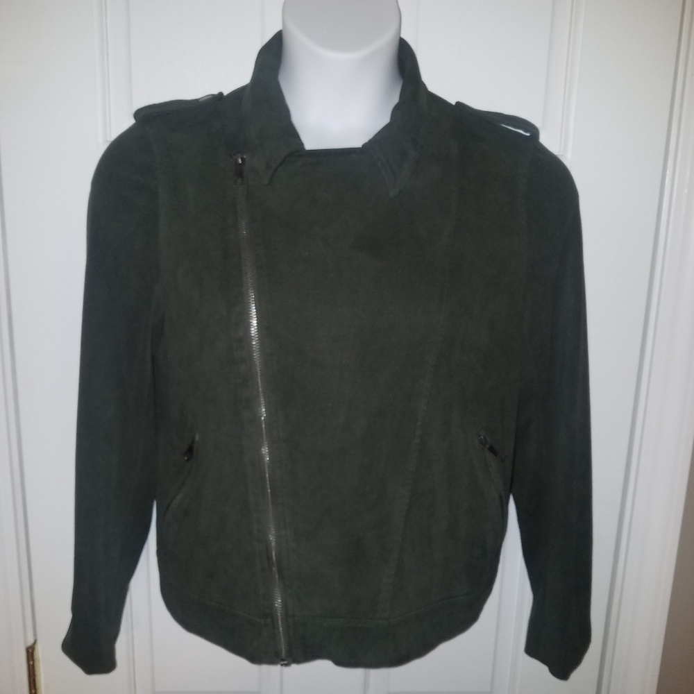 Army green jacket